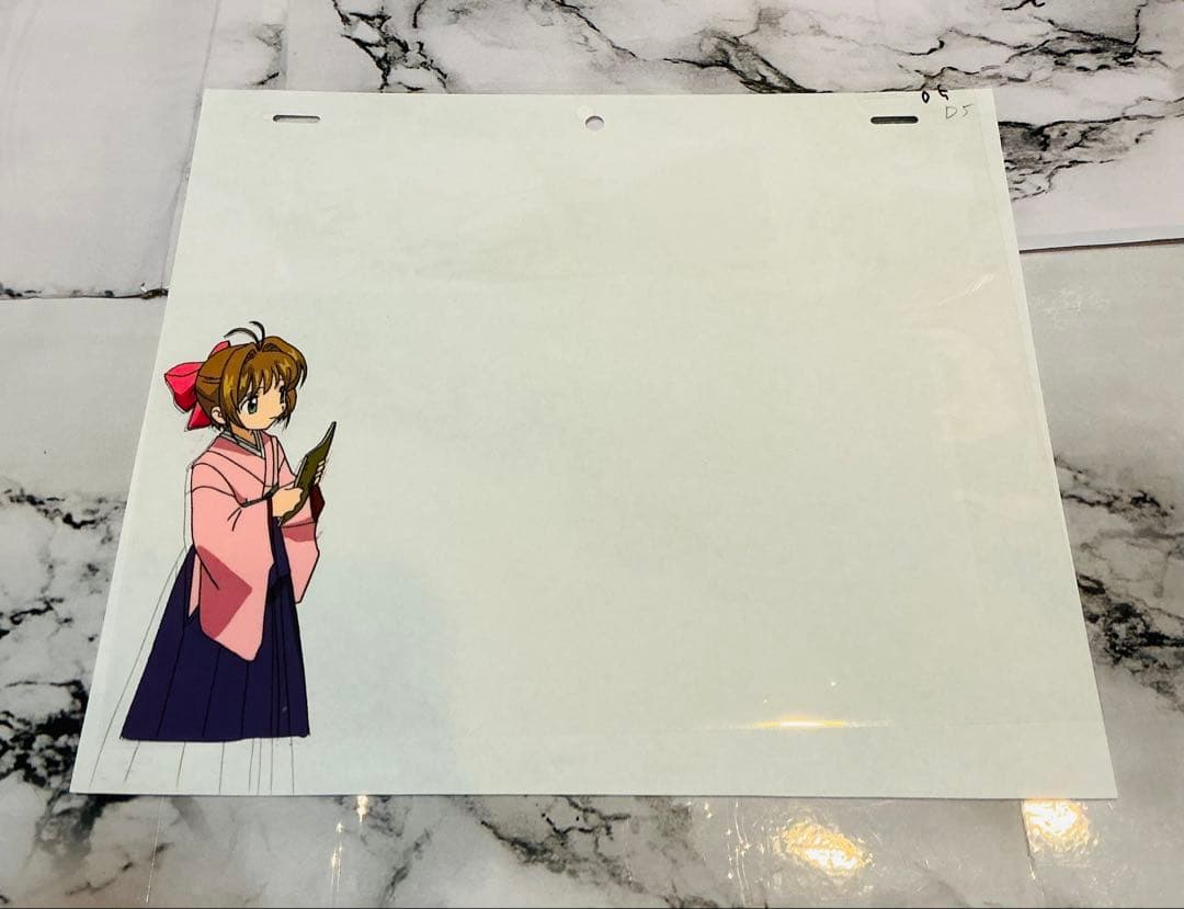 カードキャプターさくら　セル画　さくらちゃん　小狼くん　3枚セット