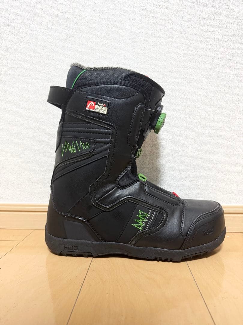 HEAD スノーボードブーツ BOA ダイヤル式 ブラック 29cm