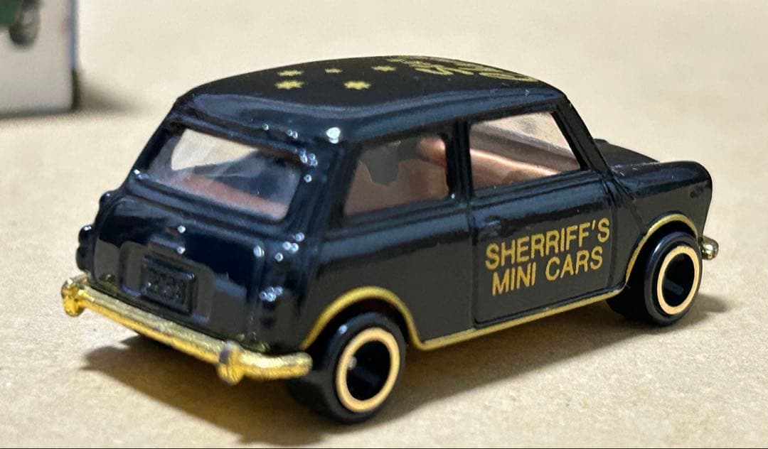 トミカ ミニクーパー シェリフ sheriff 黒