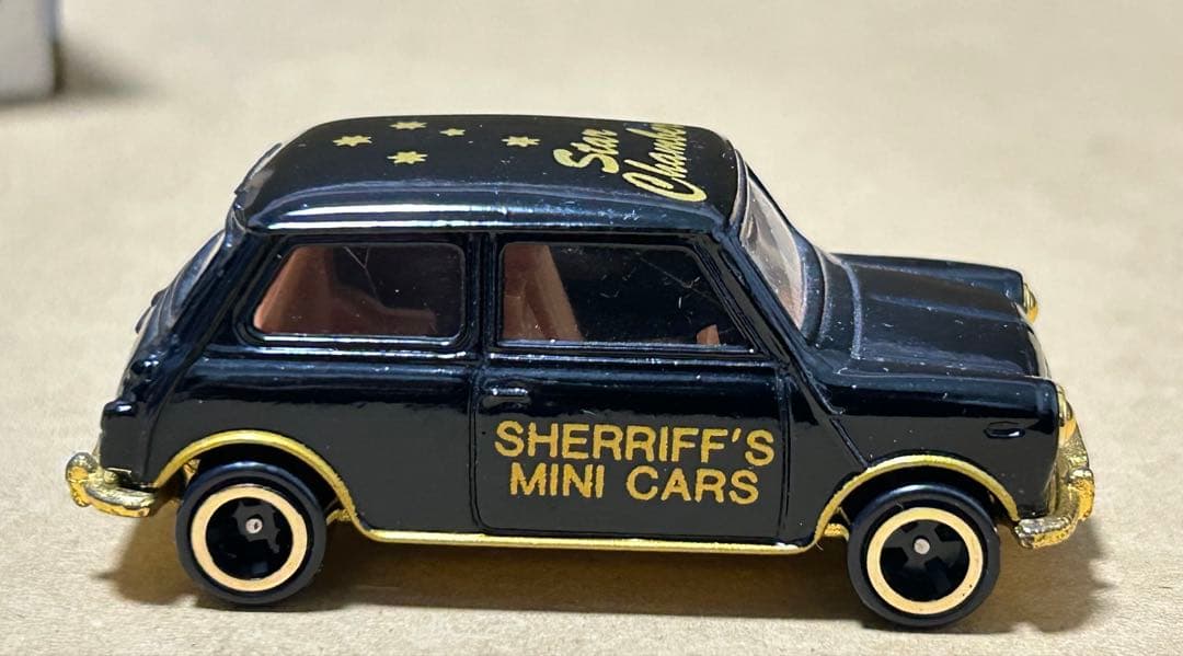 トミカ ミニクーパー シェリフ sheriff 黒