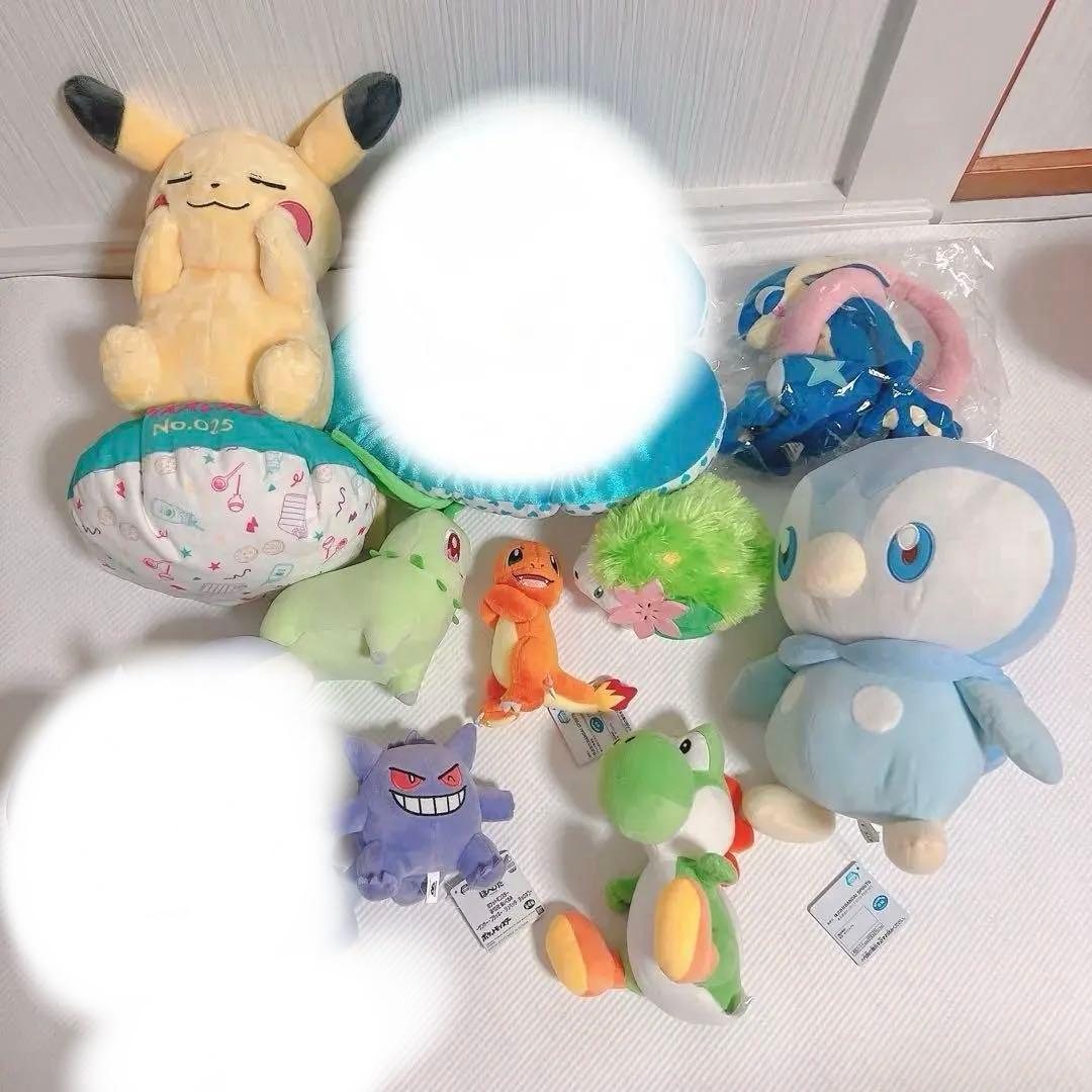 ポケモン　ぬいぐるみ　ゲッコウガ　ピカチュウ まとめ売り