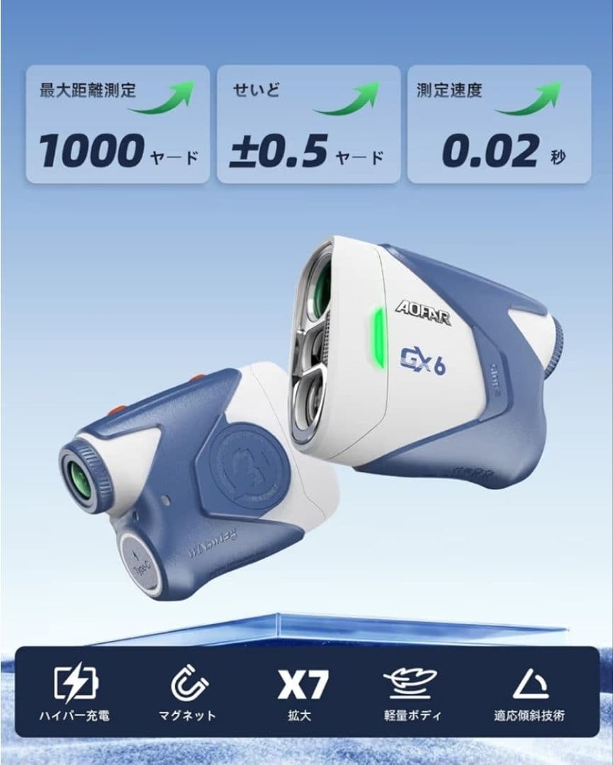 AOFAR GX6 レーザー距離計
