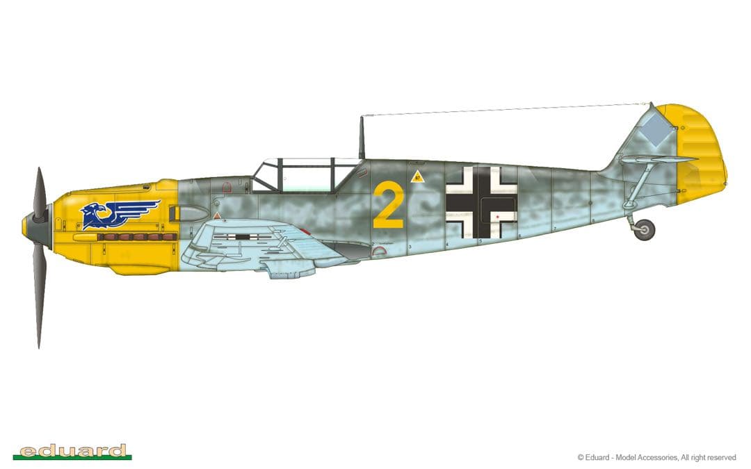 1/48 エデュアルド　メッサーシュミットＢf109Eー1