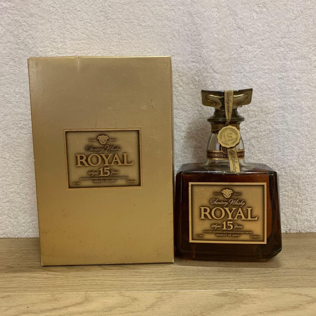 古酒サントリー 15年 ゴールドラベル 750ml