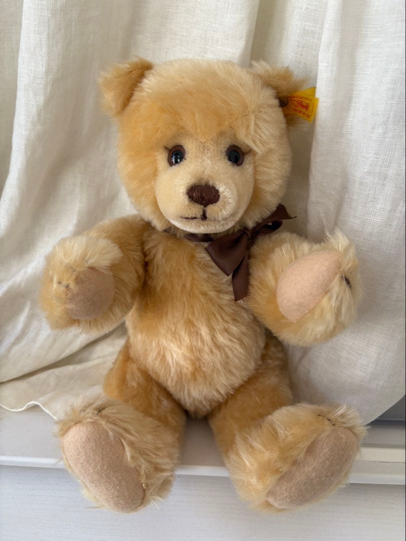 【Steiff 】シュタイフ テディベア ベイビーベア 36cm 美品