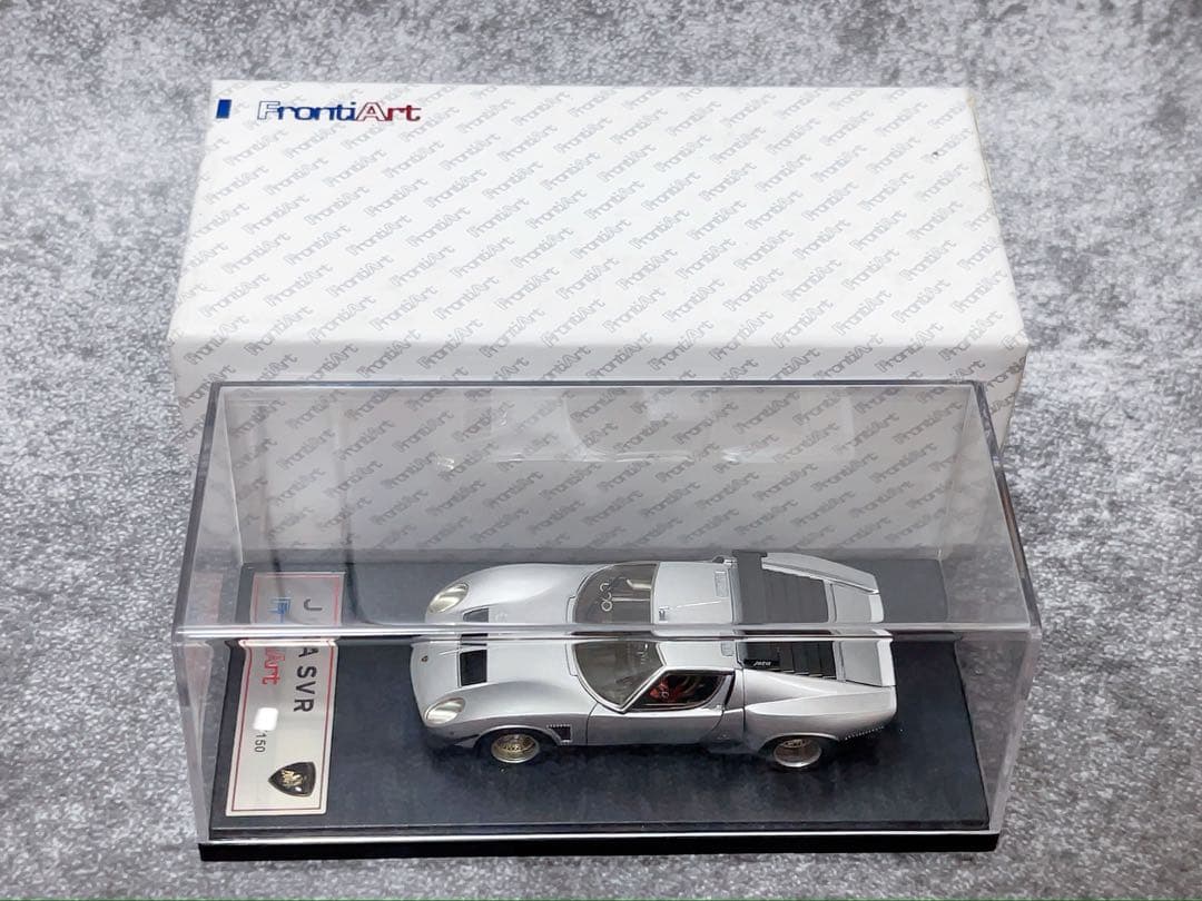 フロンティアート　1/43 ランボルギーニ ミウラ イオタ SVR シルバー
