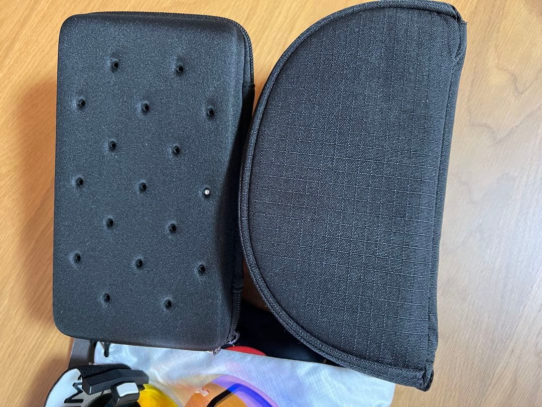 SMITH ゴーグル 交換可能レンズと付属品、収納ケース2個付き