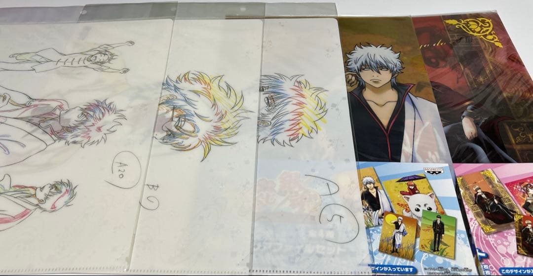 銀魂 クリアファイル 下敷き まとめ売り