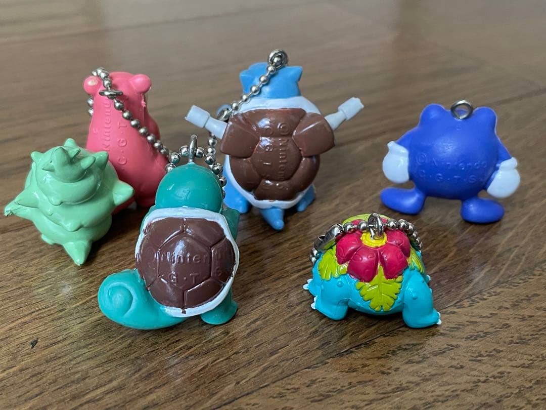 初期ポケモンキッズ指人形・メタルコレクション・キーホルダー等まとめ売り