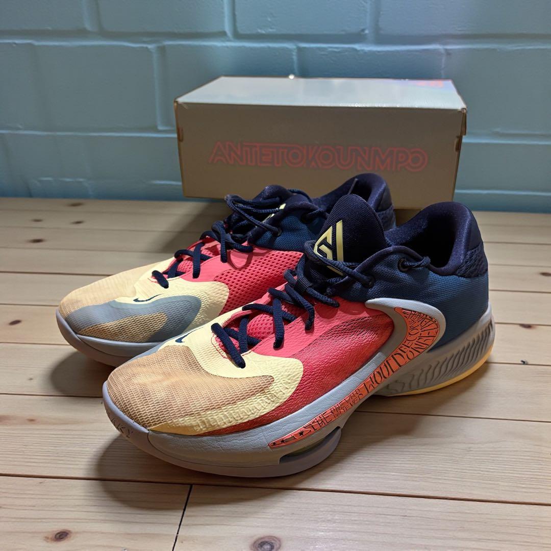 NIKE ZOOM FREAK 4 28.5cm マルチカラー★ナイキ★黒タグ付
