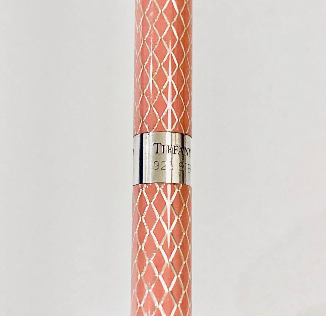 ヘビ柄◆ティファニー 純銀ボールペン シルバー925 Tiffany ドイツ製