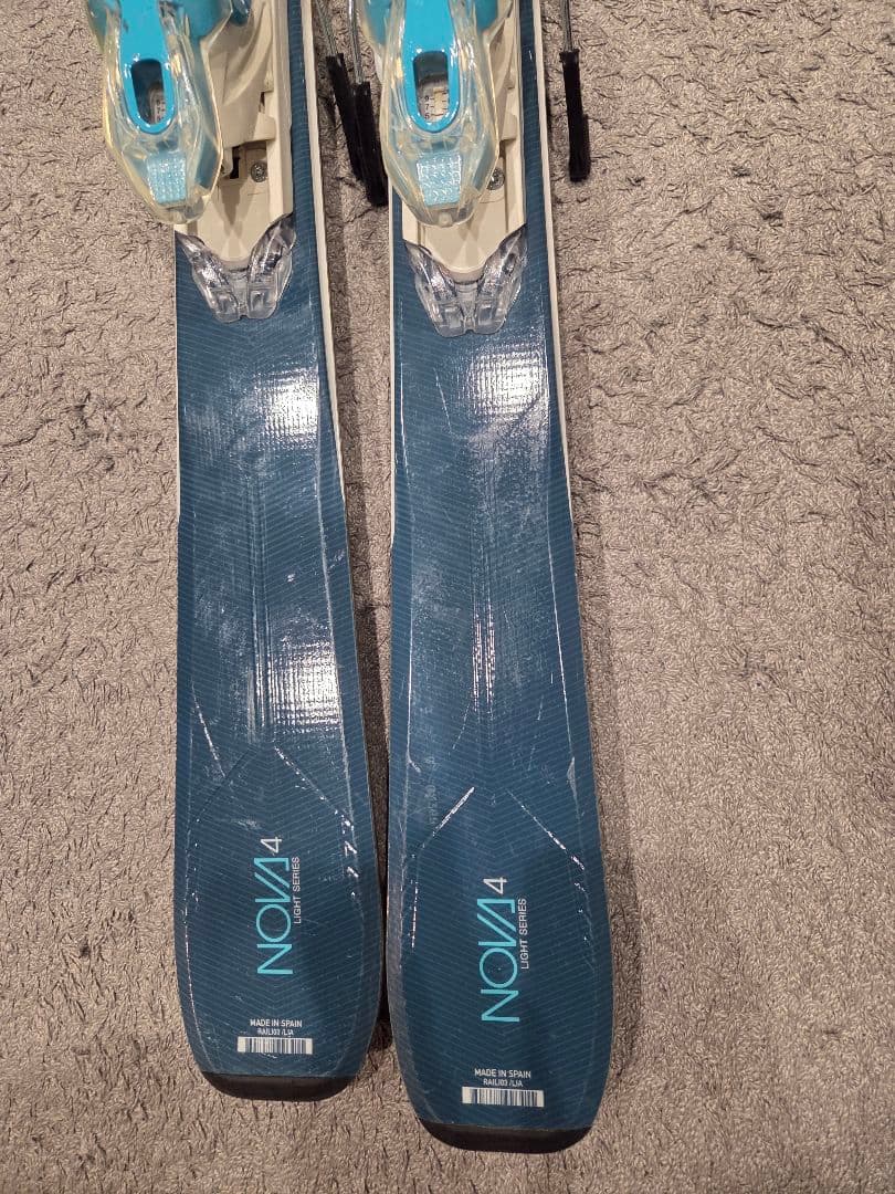 最終値下【中古】RossignolNOVA4/ビンディングLOOKサイズ146㌢