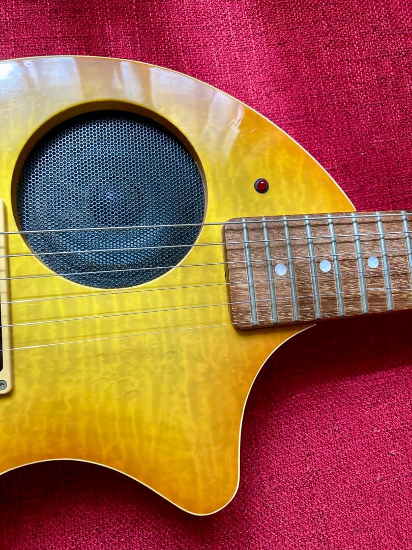 FERNANDES zo-3ギター イエロー虎目 gotohペグ