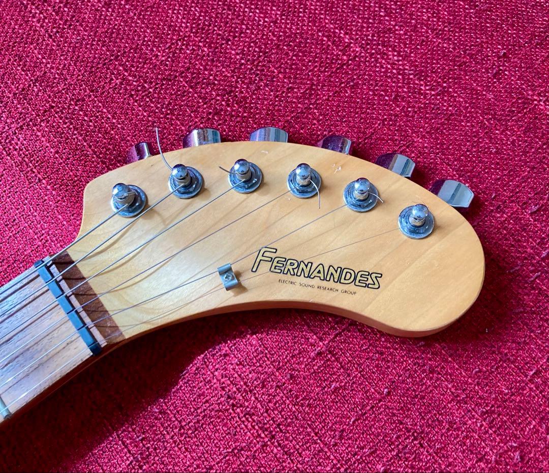 FERNANDES zo-3ギター イエロー虎目 gotohペグ