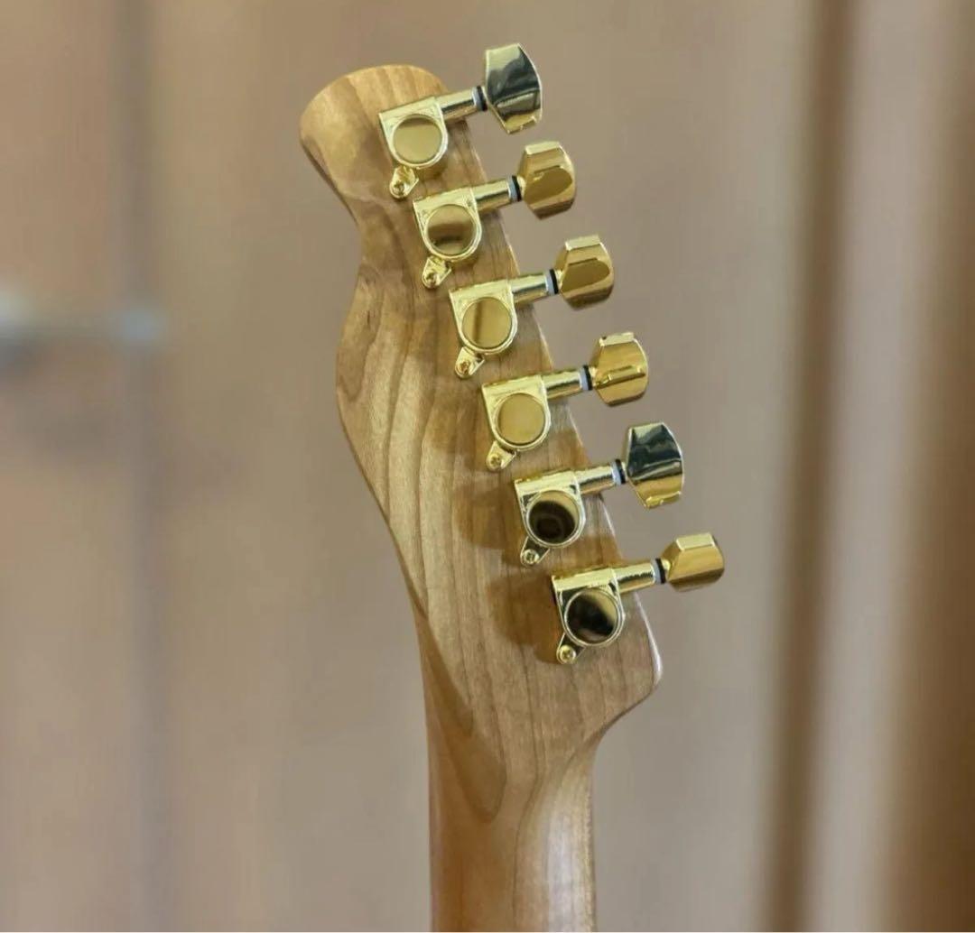 Bacchus universe テレキャスター P90タイプ ゴールドパーツ