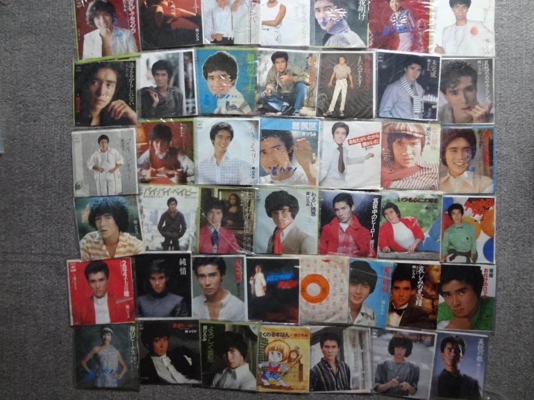 郷ひろみ　ＣＢＳソニーシングルレコード　42枚セット