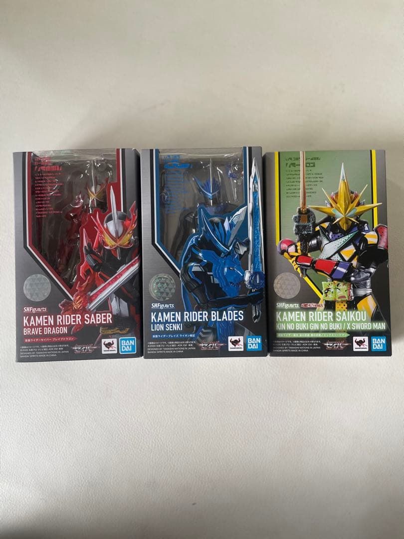 S.H.フィギュアーツ 仮面ライダーセイバー 10体 ブレイズ デュランダル 等