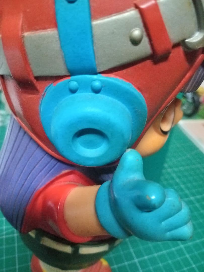 Dr.スランプ アラレちゃん ソフビ 約30cm （ジャンク品）ポピー当時品。