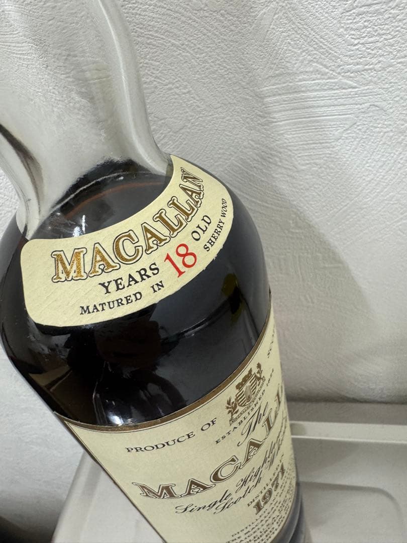 【未開栓】ザマッカラン1971オールドボトル18年 スコッチウイスキー750ml
