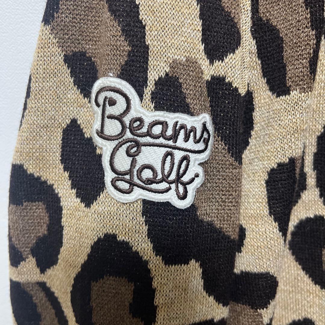 kaera317　BEAMSGOLF ヒョウ柄 セーター 美品