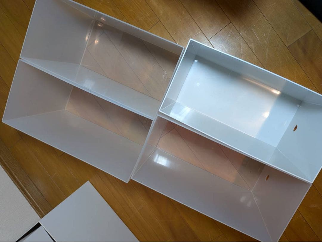 ■送料込■無印良品 MUJI 再生ポリプロピレン入りファイルボックス 引出 収納