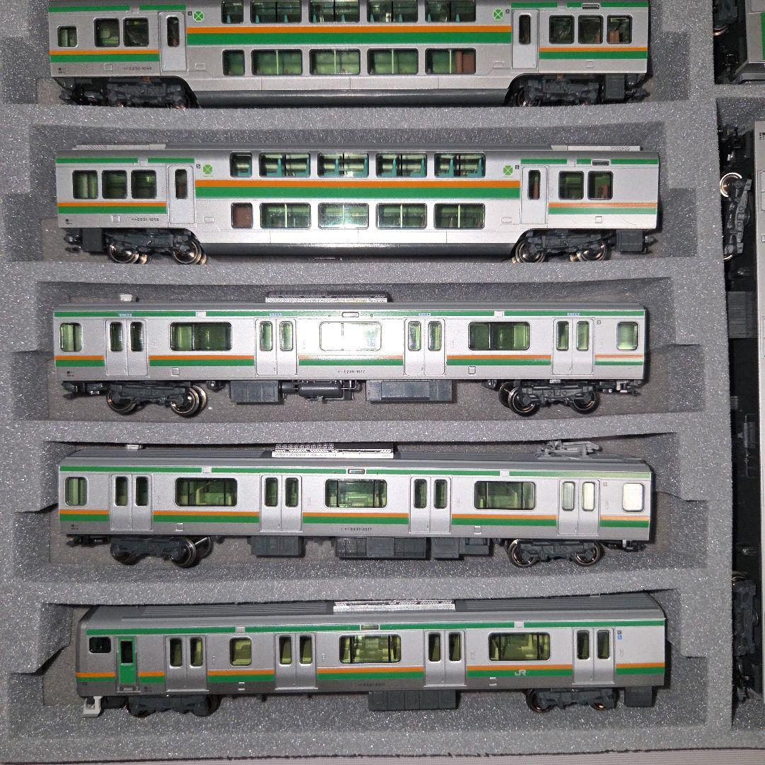 現状品 KATO E231系 東海道線・湘南新宿ライン 10両セット②