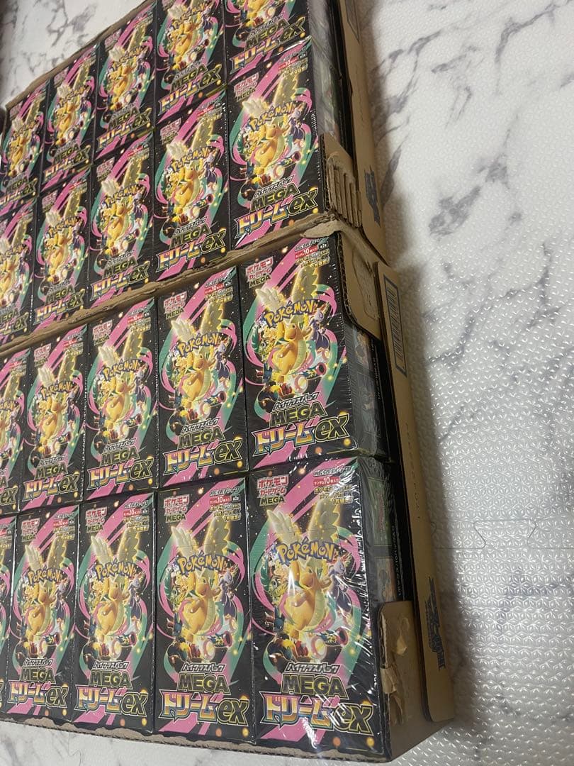 ポケモンカードハイクラスパック MEGAドリームex 60BOXシュリンク付き