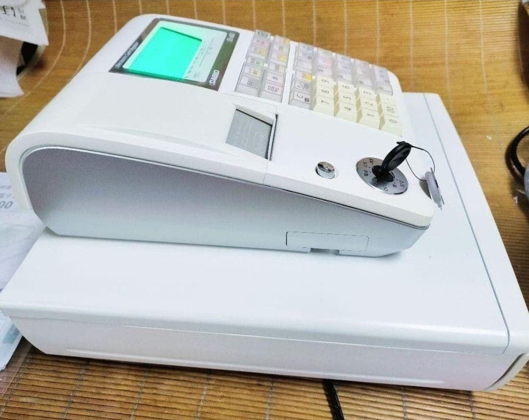 カシオレジスター　TE-400　フル設定無料　PC連携売上管理　131313