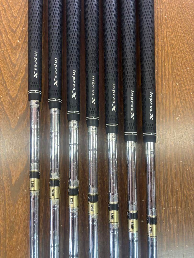 Yamaha inpres X アイアンセット 4-P 中古
