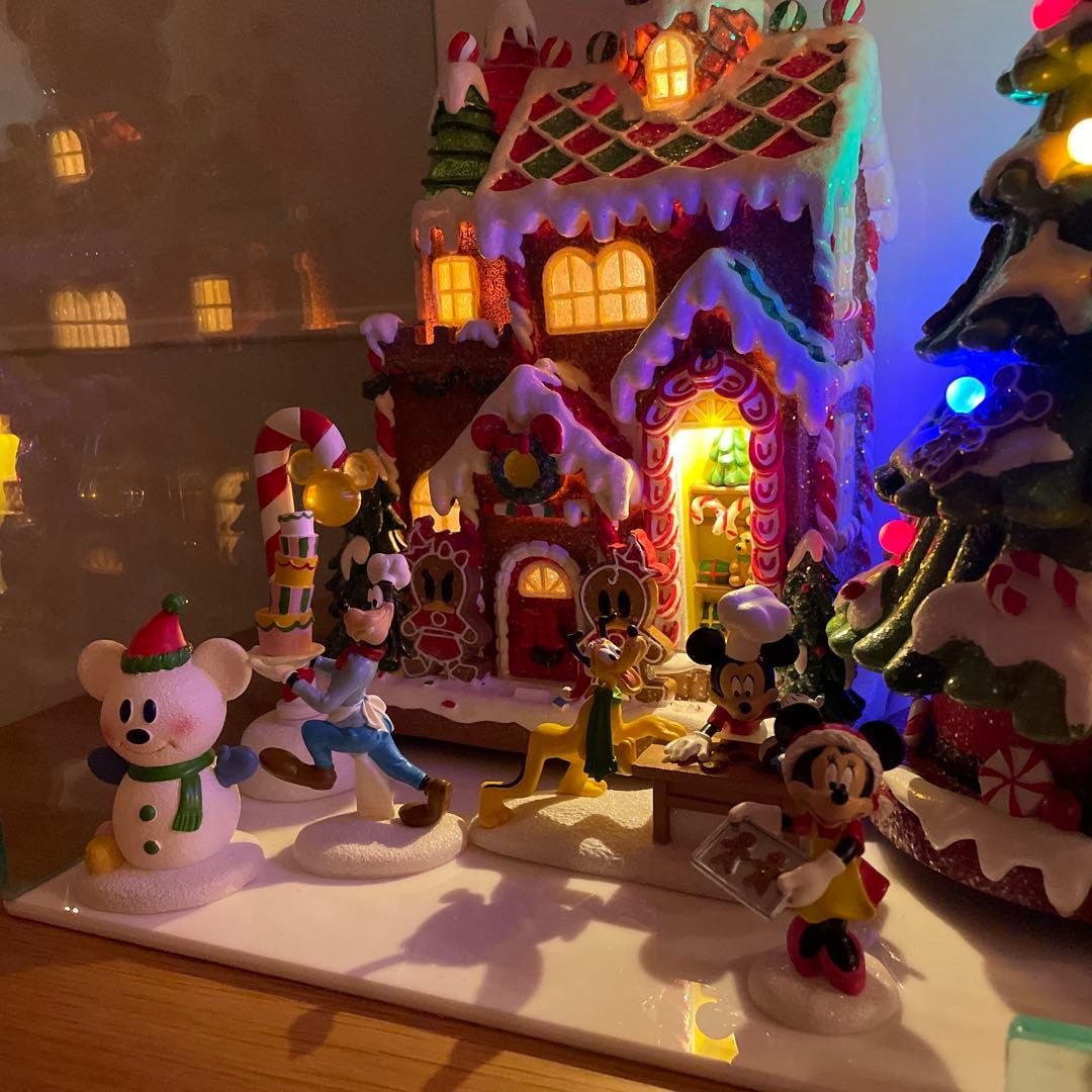 【新品 展示品 限定】ディズニー 　クリスマス　ヴィレッジ　13ピース