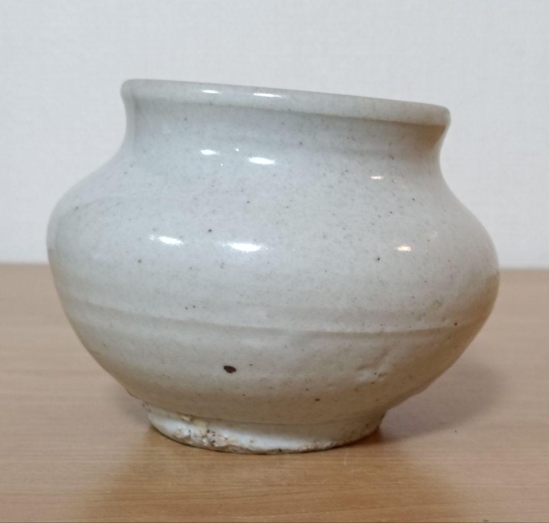 李朝白磁小壺