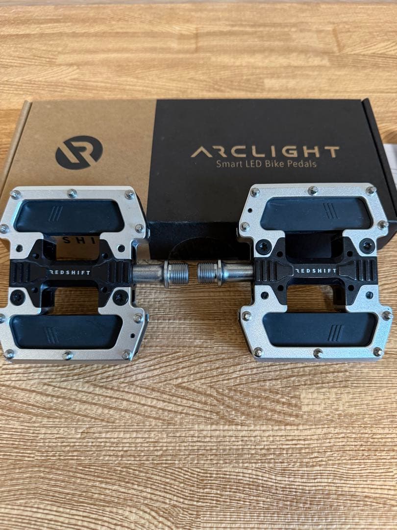 Redshift ライト内蔵ペダル Arclight MTB マウンテン 美品