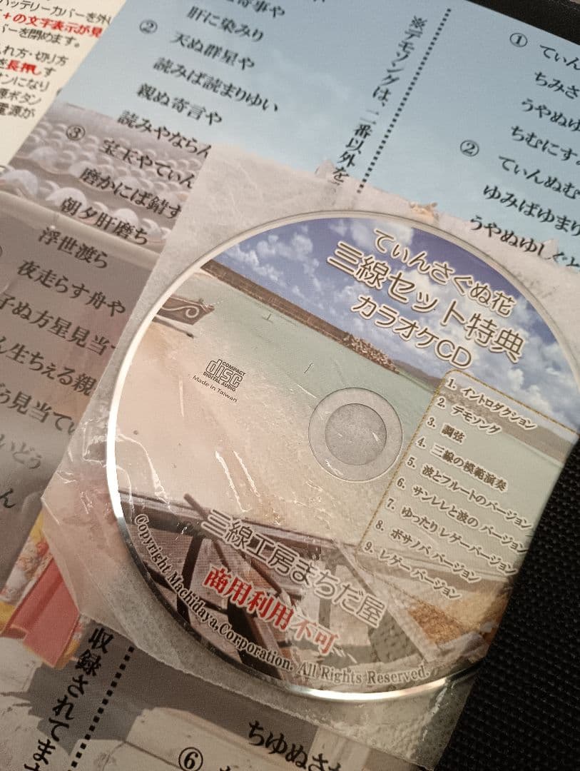 三線沖縄初心者フルセットケースBEGIN三線曲集付き