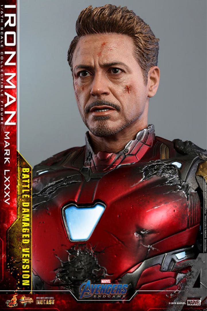 Hottoys アイアンマン マーク85 バトルダメージ版 ボーナスアクセサリー