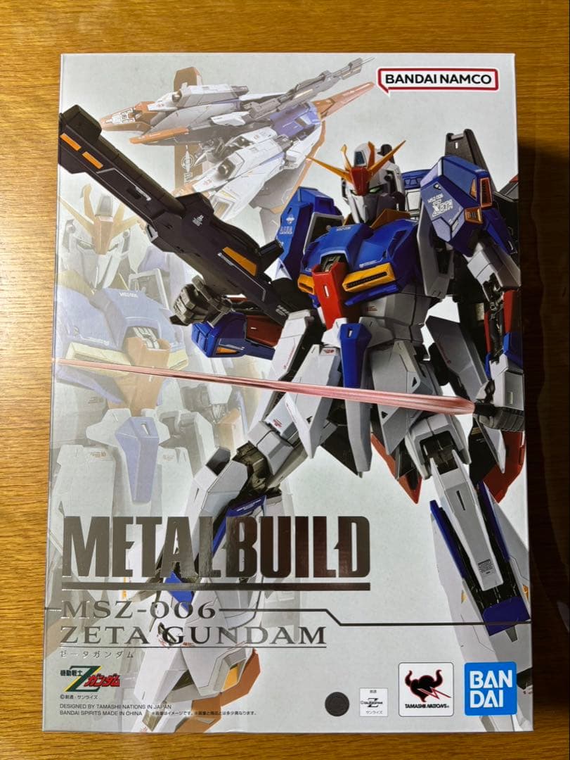 【開封品】メタルビルドZガンダム + ハイパー・メガ・ランチャー セット