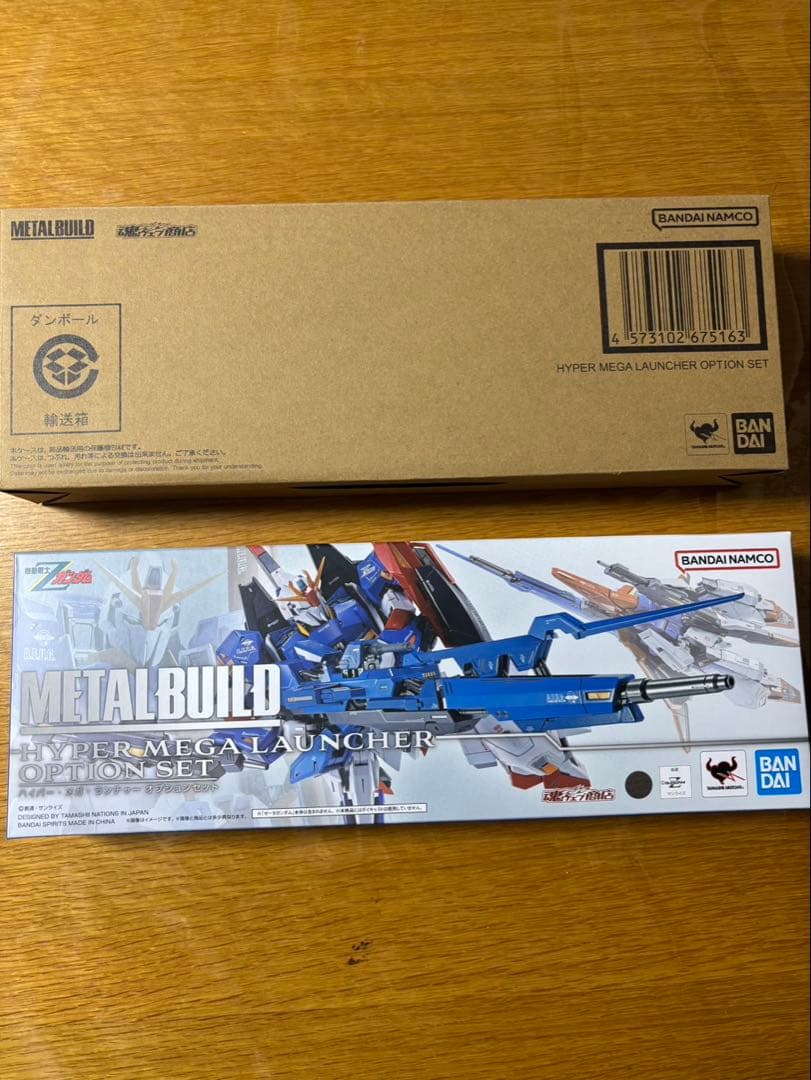 【開封品】メタルビルドZガンダム + ハイパー・メガ・ランチャー セット