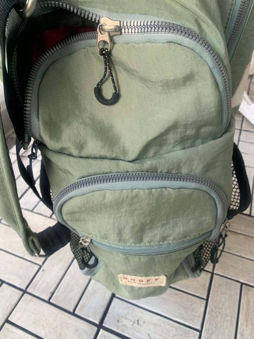 オノフ製緑色 ゴルフバッグ・キャディバッグ