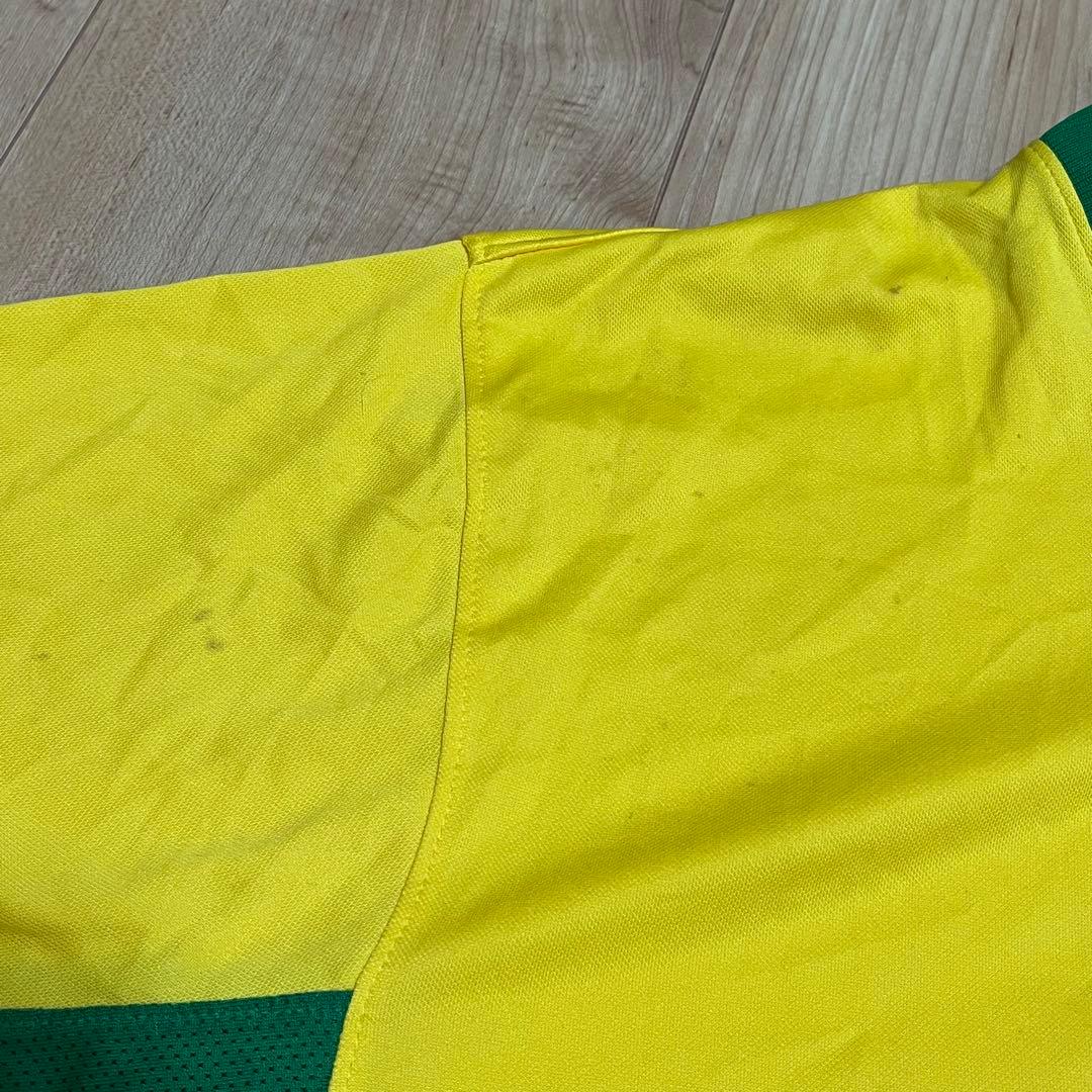 90s NIKE ナイキ　ブラジル代表　ユニフォーム　ゲームシャツ　M