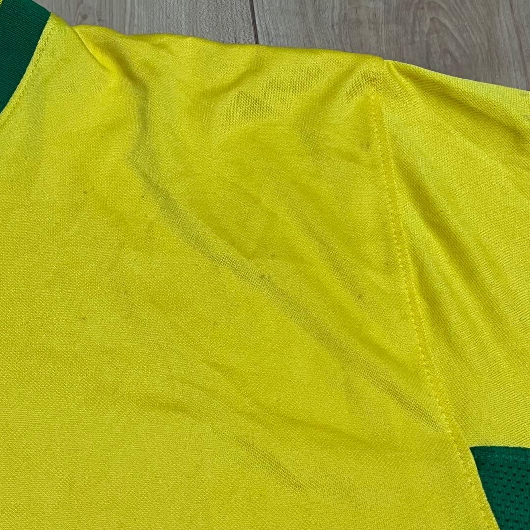 90s NIKE ナイキ　ブラジル代表　ユニフォーム　ゲームシャツ　M