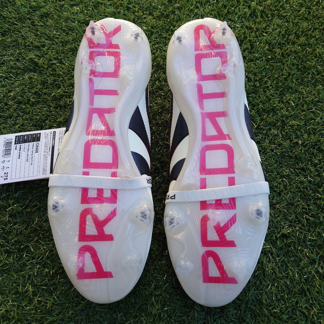 adidas Predator サッカーシューズ ホワイト
