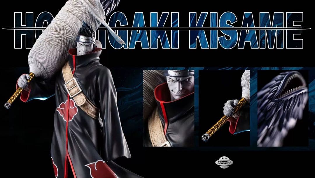 鬼鮫キサメ　フィギュア　ナルト疾風伝 NARUTO　ガレージキット
