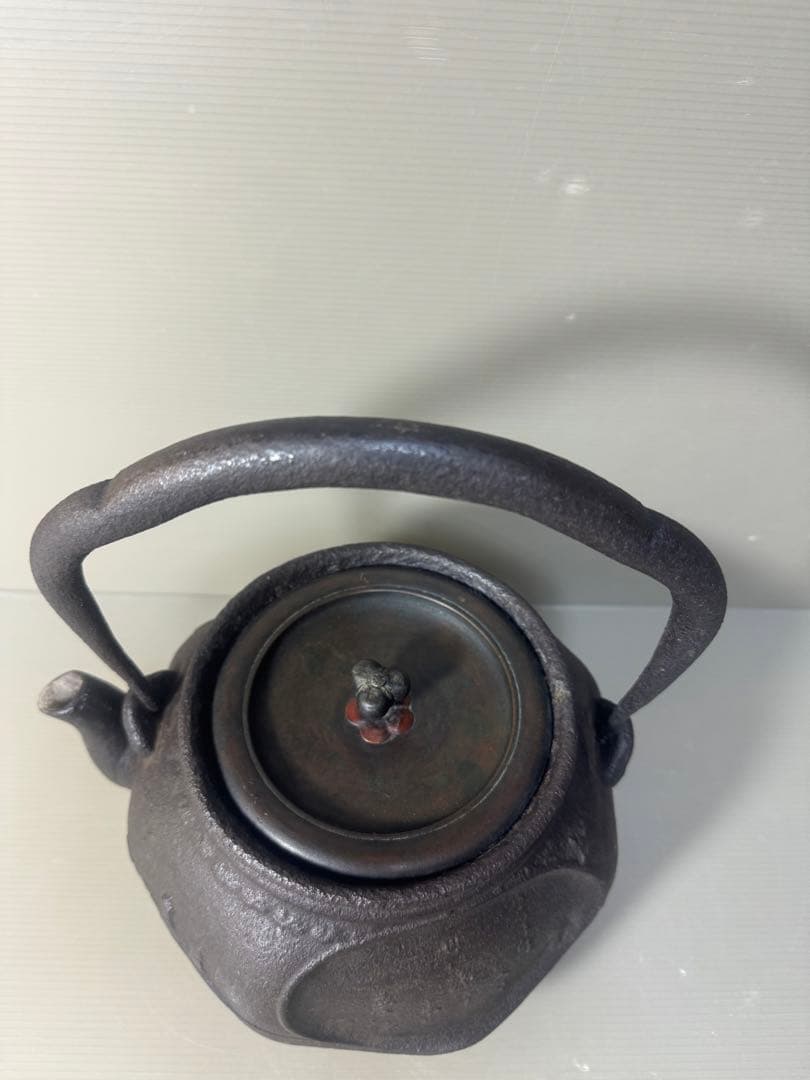 2422 金龍堂　大国寿郎作　鉄瓶　時代物