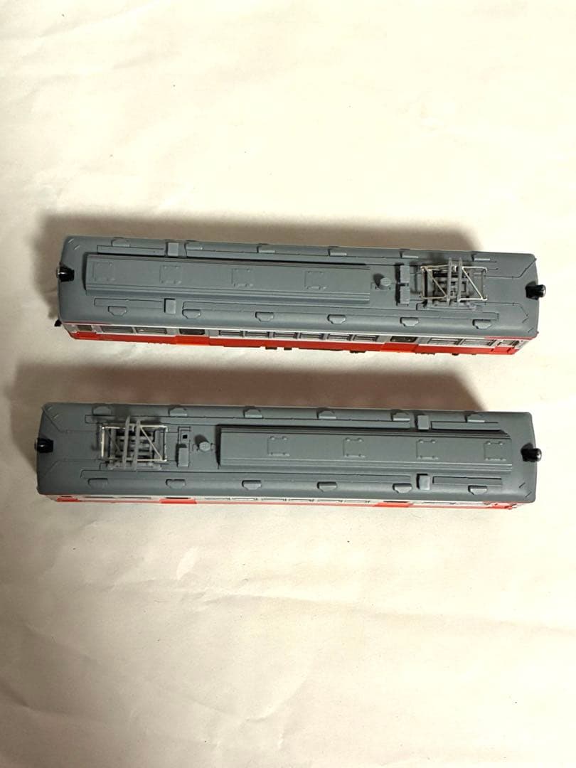 箱根登山鉄道モハ2形　元塗装(2輌セット) モデモ　動力動作確認済