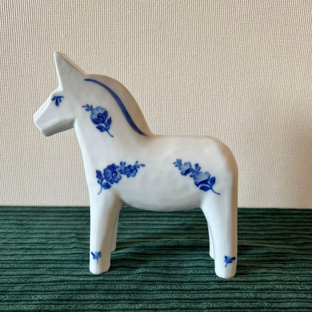【希少】ロイヤルコペンハーゲン　馬の置物　美品　ダーラナホース