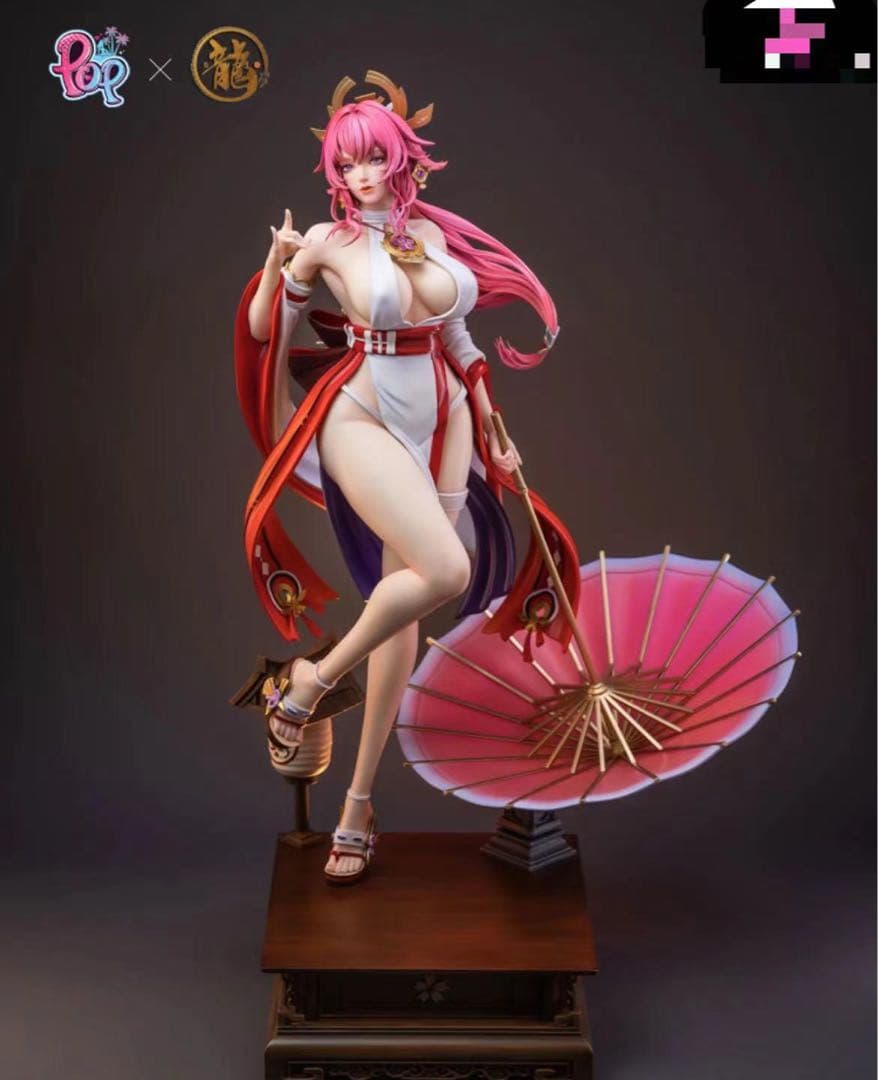 原神 八重神子 004 EX版フィギュア ガレージキット ガレキ スタチュー