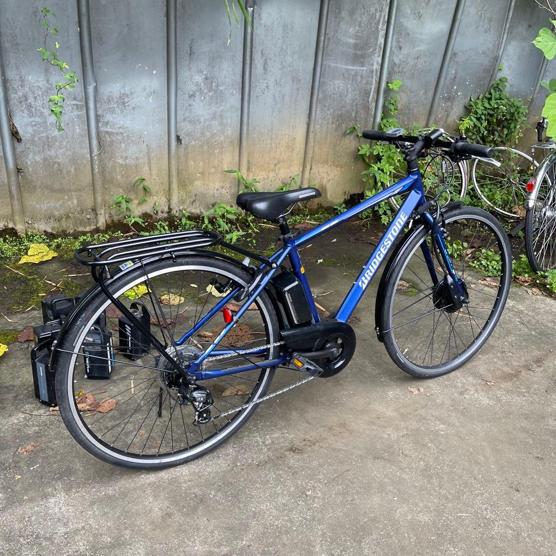 ブリヂストン 電動アシスト自転車 青　b200