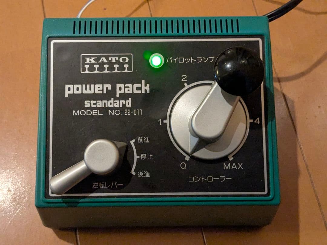 中古 Nゲージ オリジナルスターターセット 立体交差レール+車両付き 入門用