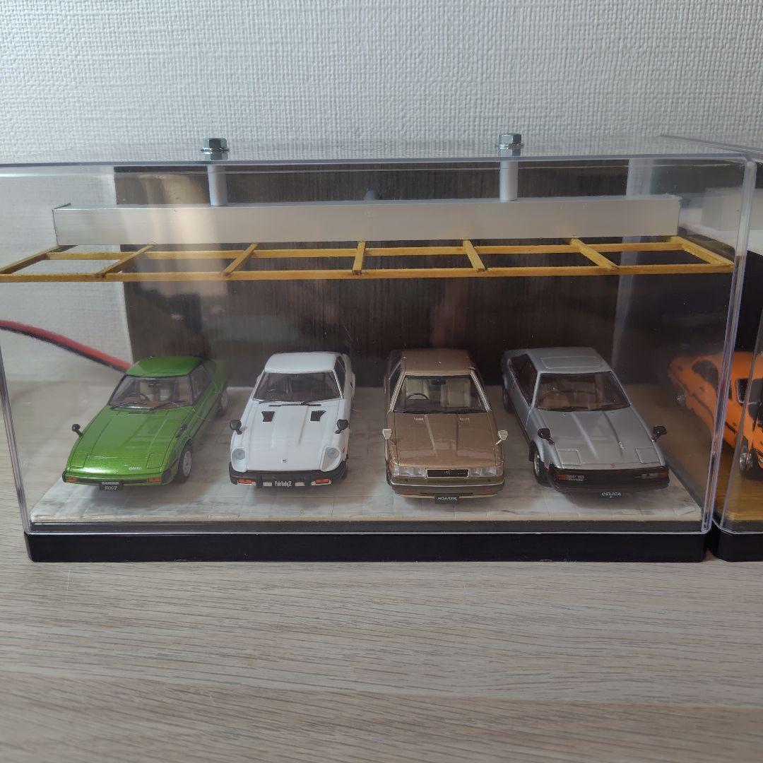 国産名車展示場風ジオラマ