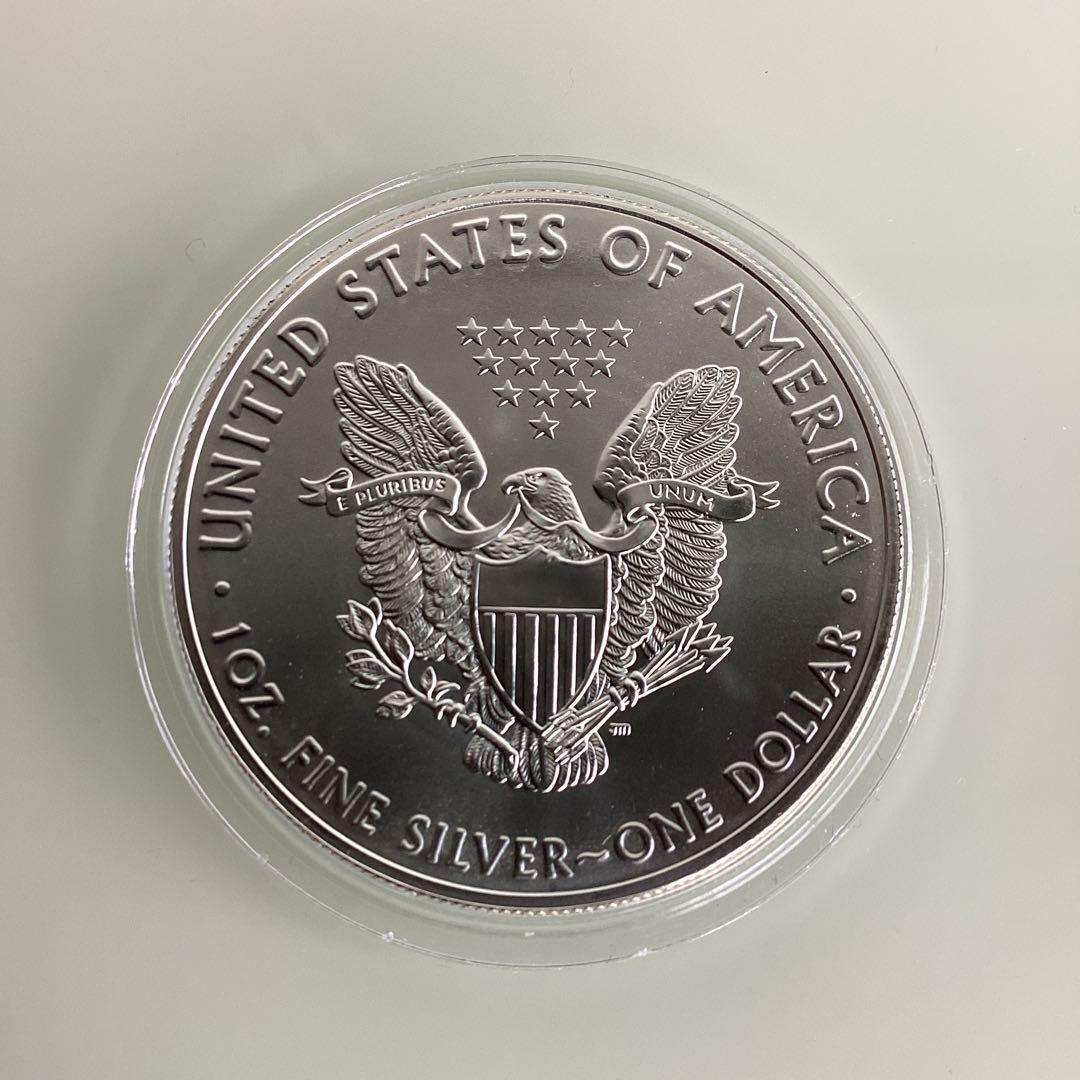 2020年　アメリカ　イーグル銀貨　1オンス　純銀　現物資産