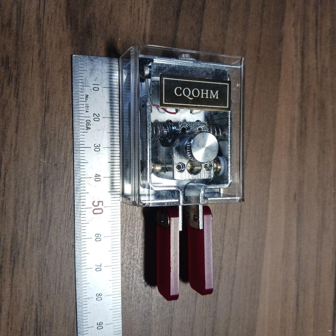 CQOHM アマチュア無線用CW新型パドル　　CW-MIN